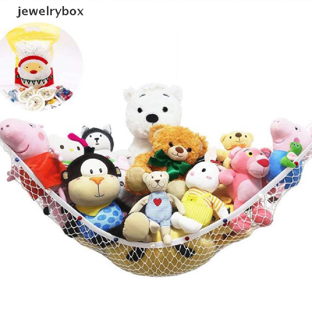 [jewelrybox] Mainan Kamar Anak Jaring Gantung Boneka Mainan Jaring Gantung Organize Tempat Penyimpanan Butik