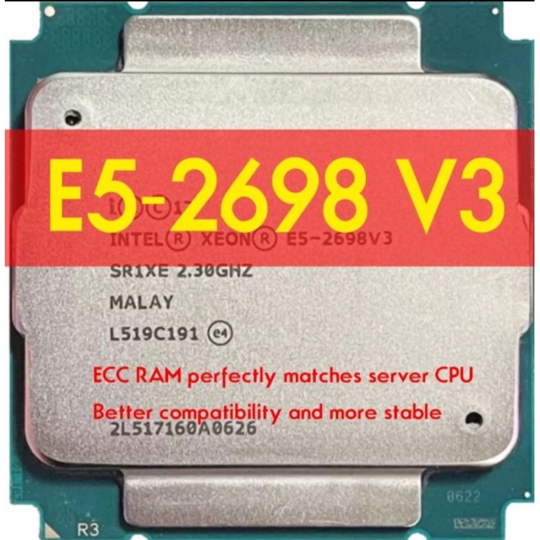 Xeon 16 core E5 2698 v3 lga 2011 x99 v3 v4