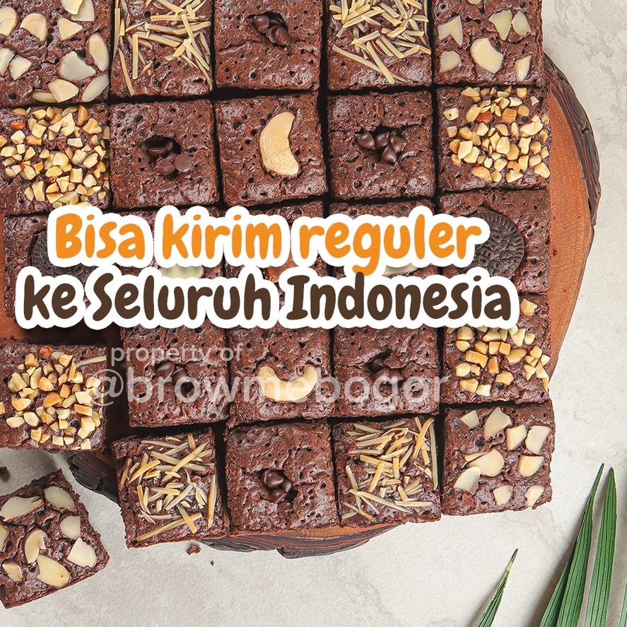 

➼ BrowMe Bogor Brownies Sekat raMe Mevvah Merakyat Ukuran Box Large 20x20 Cm ♔