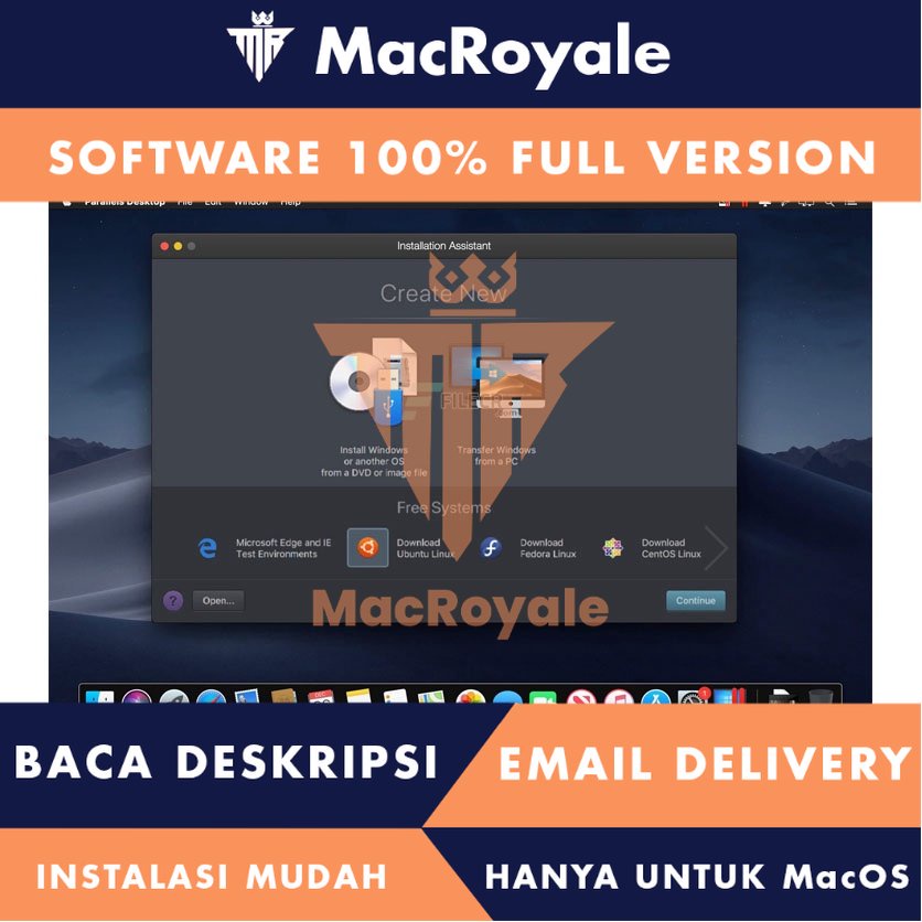 [MacOS] Parallels Desktop Business Edition Full Version Lifetime Full Garansi