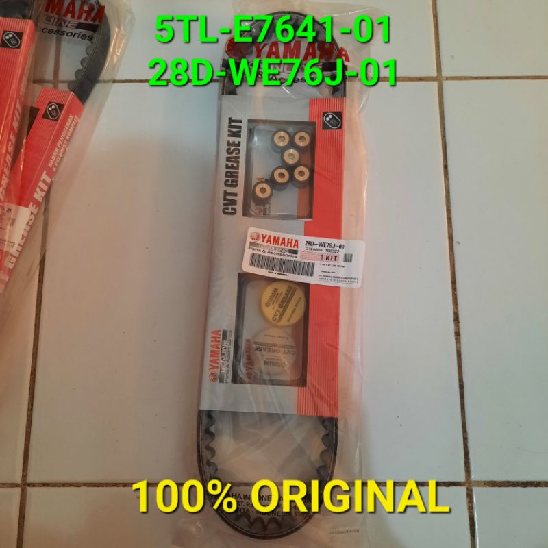 V-belt Vbelt Van Belt Fan Belt Timing Set Yamaha Mio, Mio Soul, Nouvo  ORIGINAL YAMAHA