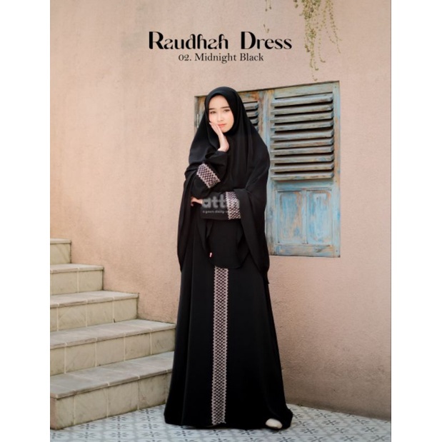 ATTIN - Raudhah Dress Original by Attin Hijab