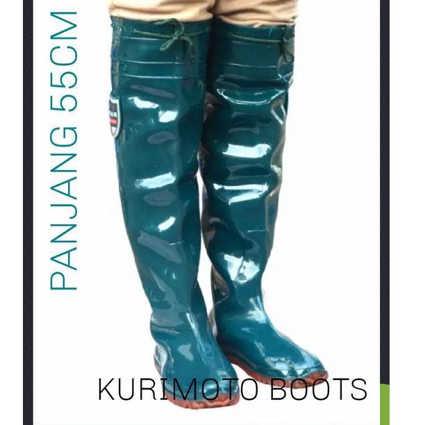 RECOMENDED SEPATU BOOT KARET PETANI SAWAH TERNAK MANCING 55CM CELANA SEPATU BOOTS 110 CM ANTI LUMPUR