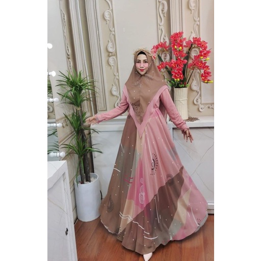 GAMIS CERUTY SYARI AMORA SERIES (DJH)