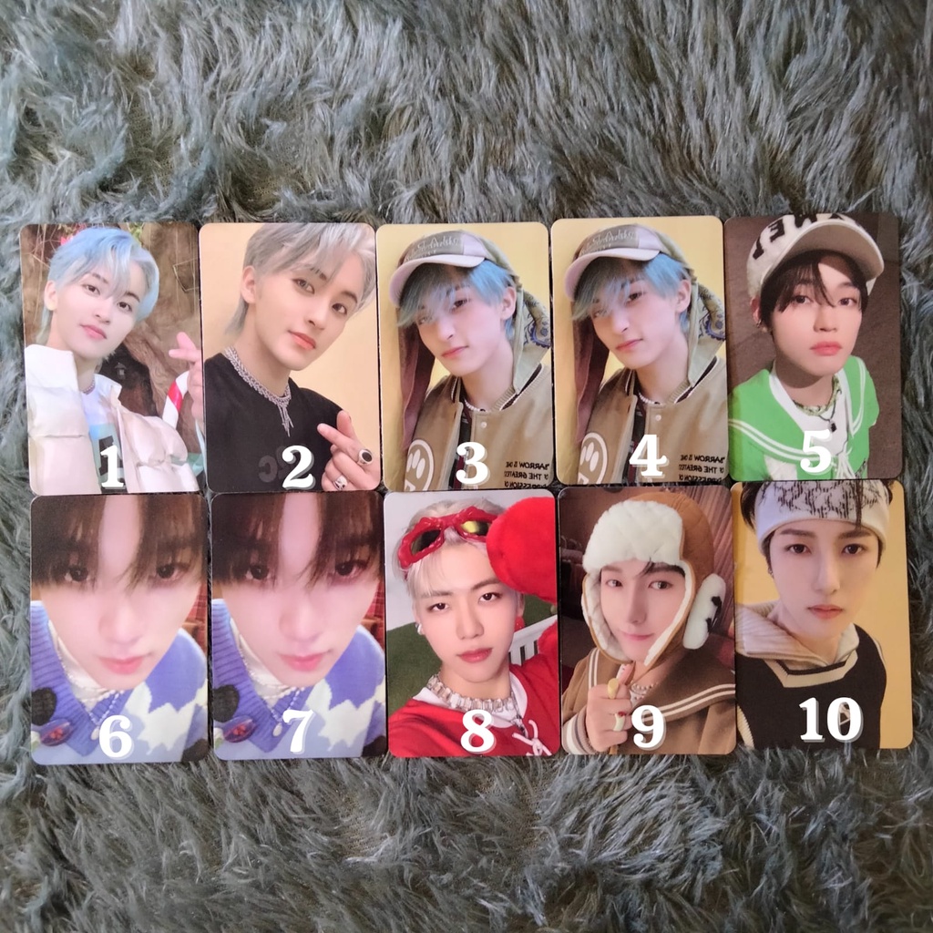 Trading card candy nct dream