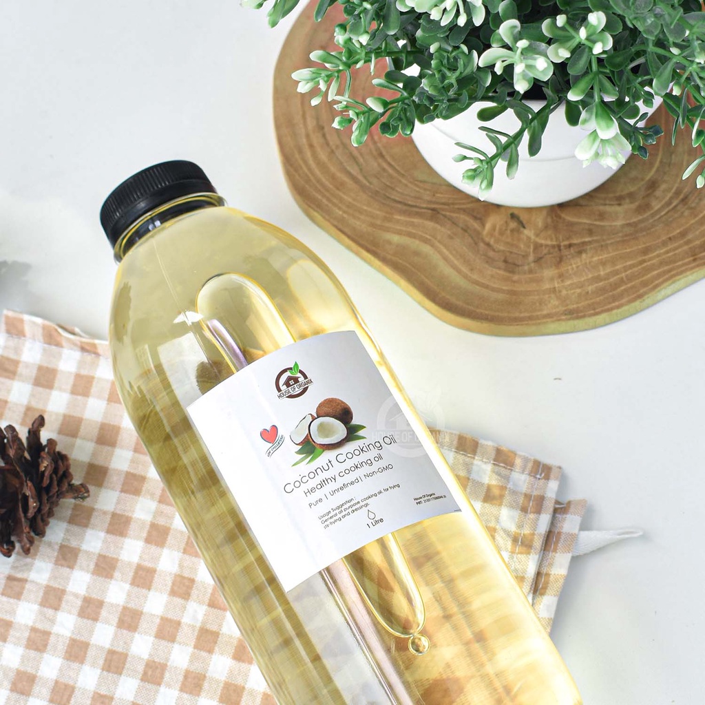 House Of Organix Coconut Cooking Oil