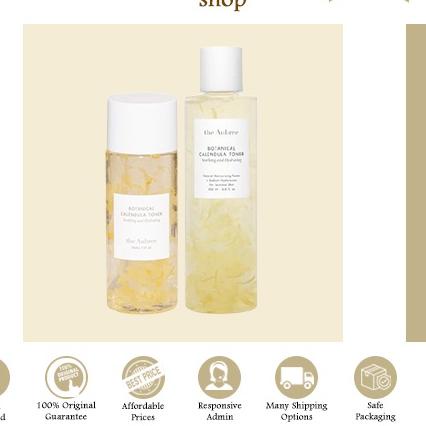 ♦ THE AUBREE Botanical Calendula Toner 200 ml Skincare ✺