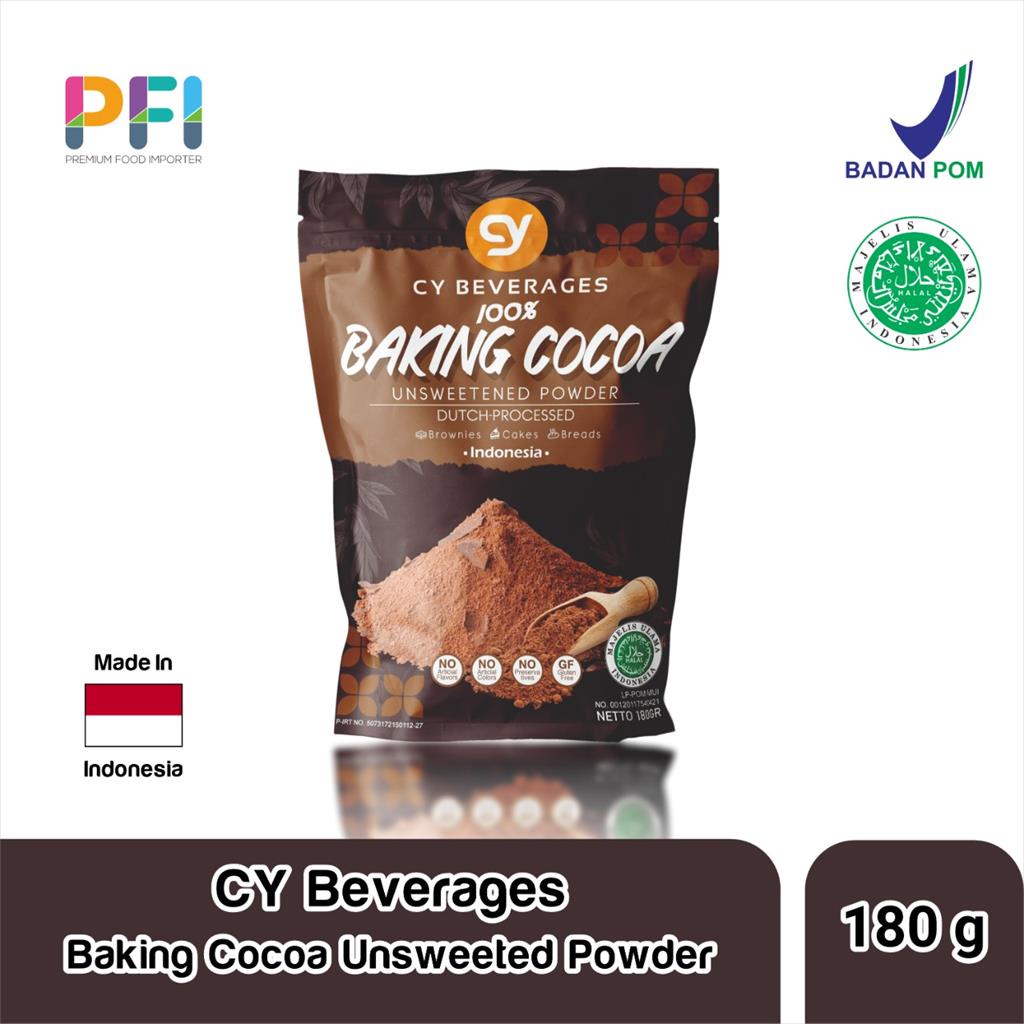 

CY Baking Cocoa Unsweeted Powder 180gr