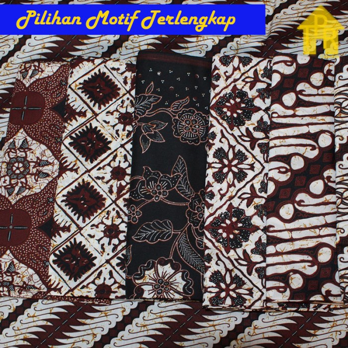 Kain Batik Jarik Printing / Samping Kebat / Grade AAA Cap Cent Asli