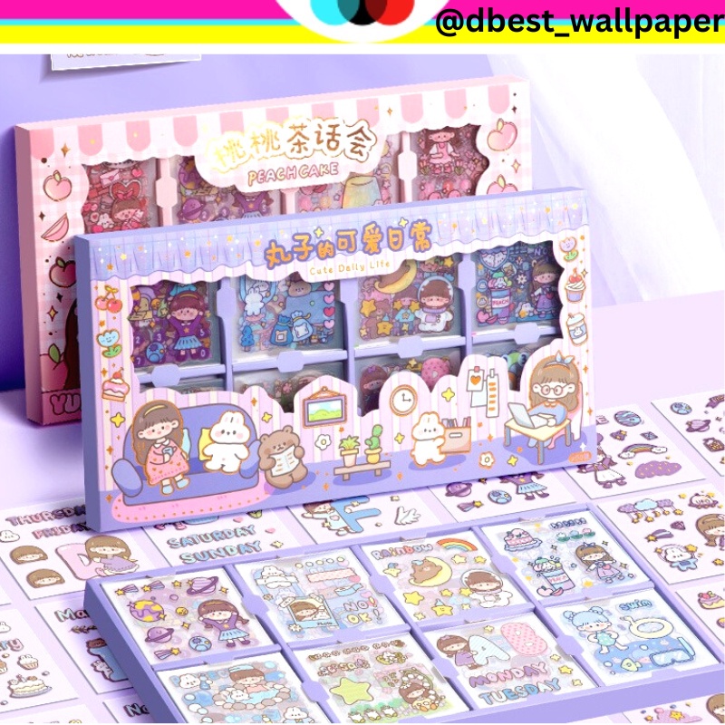 

Isi 200 Lembar Sticker Deco Aesthetic Lucu Momo Stiker Anti Air Tumblr DIY Hp Stiker Motif Kartun Lucu ala Korea Dekorasi Buku Diary Memo Journal Catatan Harian Anak Sekolah Alat Tulis Bahan Stiker Transparant Bisa Untuk Kado Ulang Tahun @dbestwallpaper