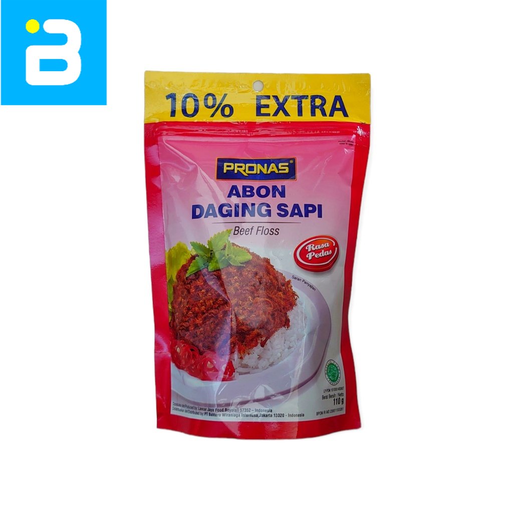 

Pronas Abon Daging Sapi Rasa Pedas 110 G