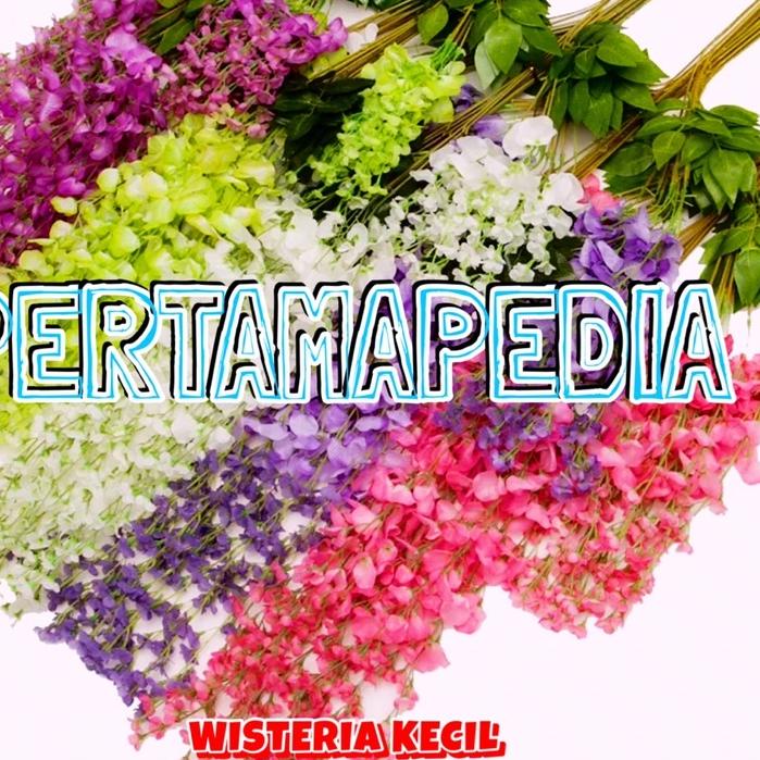 ♟ LUSINAN Bunga Wisteria Biasa/ Wisteria Gantung/ Wisteria Hiasan/ Wisteria Artificial/ Wedding Deko
