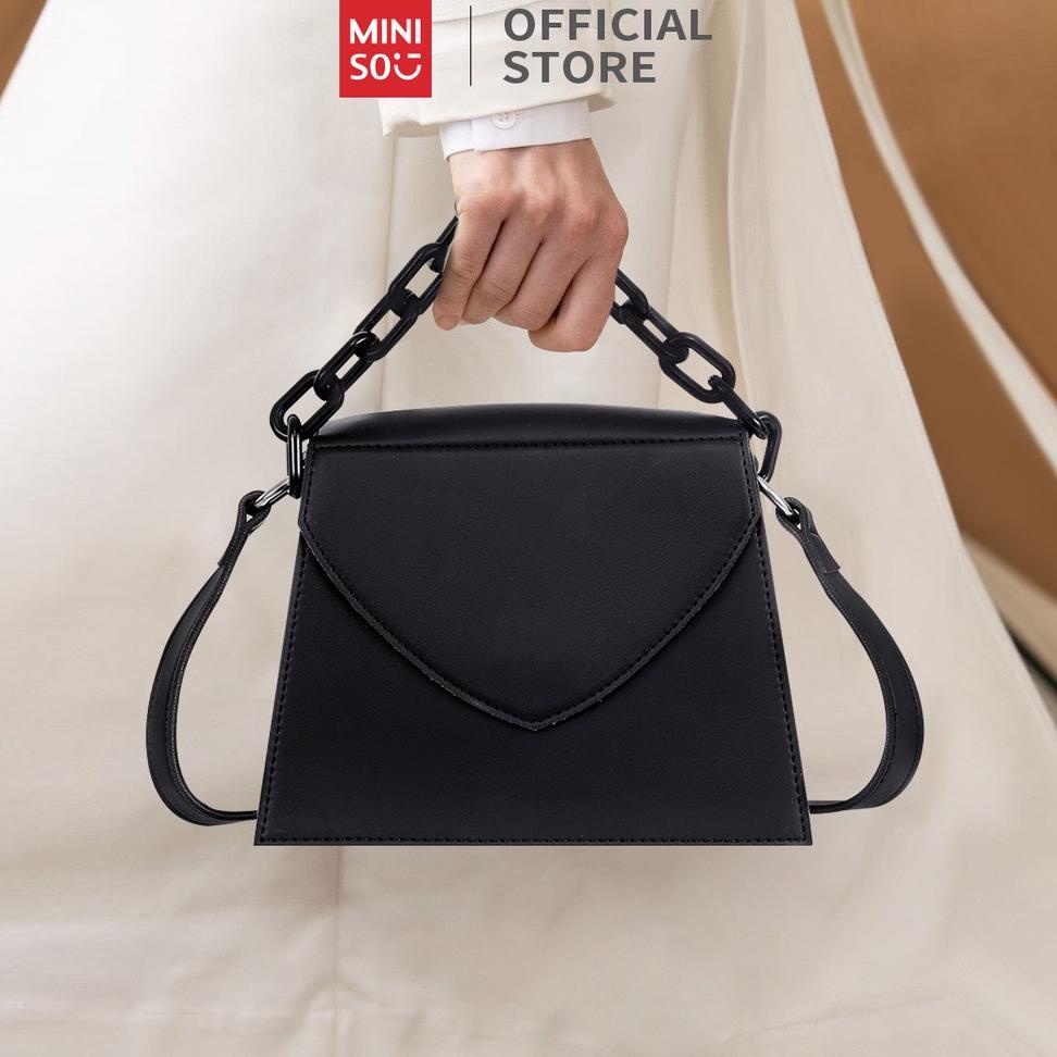 LANGSUNG ATC Miniso Official tas hp wanita tas selempang Rantai Mini Pocket Sling Bag Tote Bag Handb