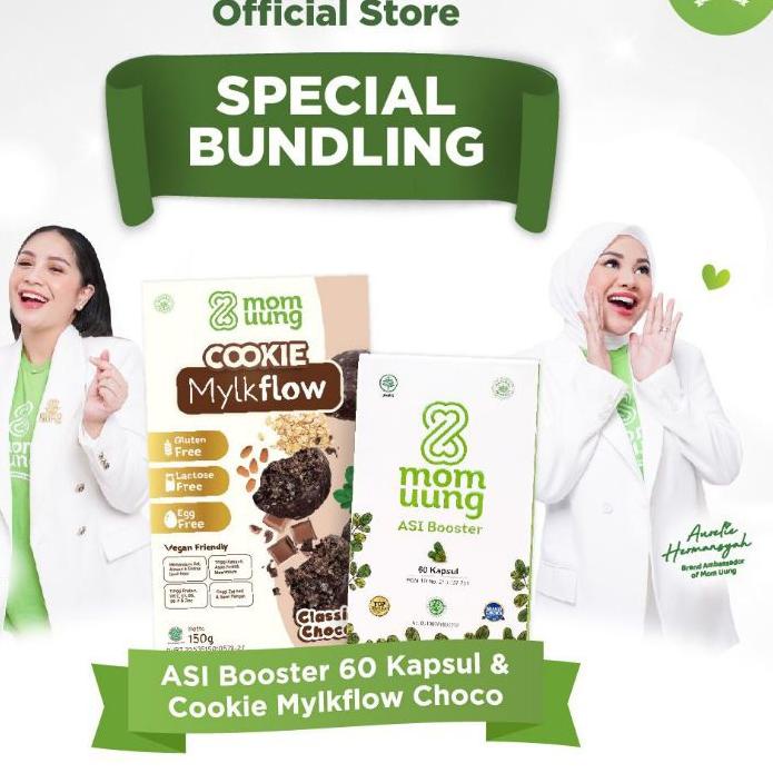 

Terkini ™ Mom Uung ASI Booster Special Bundling 60 Kapsul & Cookie Mylkflow Classic Choco / Pelancar ASI Mom Uung / Kukis Sehat / Cookie Mylkflow Classic Choco^