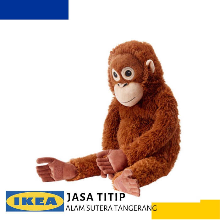Produk Terbaru Boneka Orang Utan / Boneka Monyet Ikea / Boneka Binatang / Mainan Anak