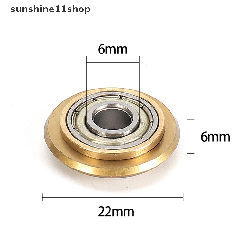 Sho 1PC 22mm Kaca Keramik Tile Rotary Bearing Wheel Pengganti Alloy Tile Cutter N