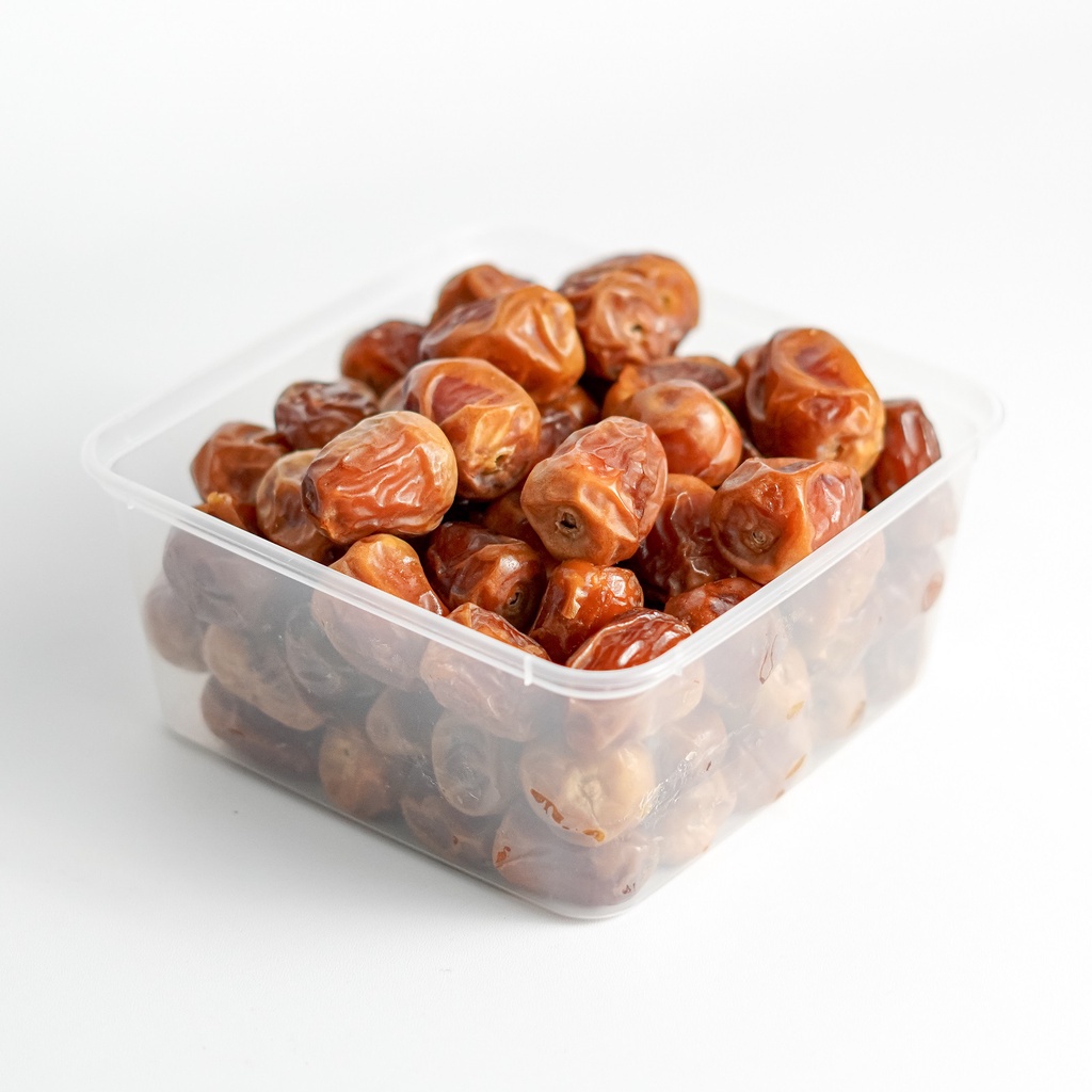 

Kurma Sukari Thinwall 1 Kg & 500 g- Kurma Raja Kurma Basah Premium Quality