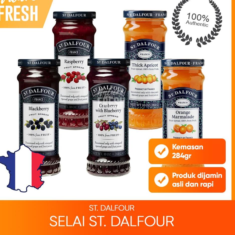 

✺ Selai St. Dalfour All Varian Passion Fruit - Selai France 284 gr ✾