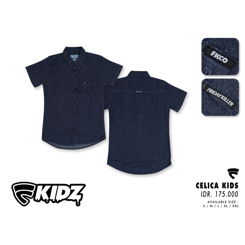 KEMEJA ANAK ANAK FRIDAY KILLER | CELICA KIDS