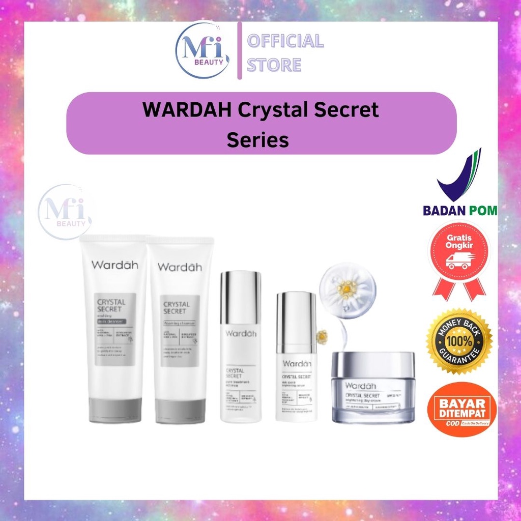 MFI - WARDAH Crystal Secret Series | Original Produk By Wardah Cosmetic