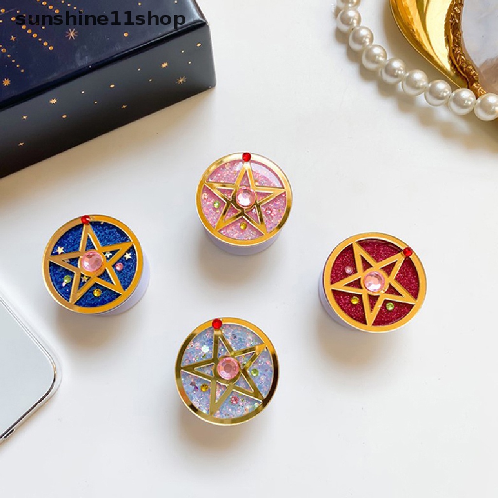 Sho Sailor Moon Phone Stretch Universal Dudukan Ponsel Bantalan Udara Ring N