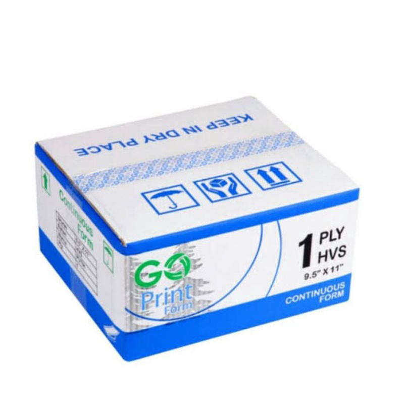 

CONTINUOUS FORM 9.5 x 11/ 1 PLY NCR