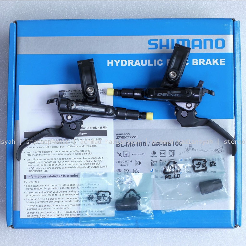 NEW SEPASANG Brake Lever SHIMANO DEORE M6100 Brake Lever DEORE BL-M6100 Brake Lever DEORE M6100 Brak