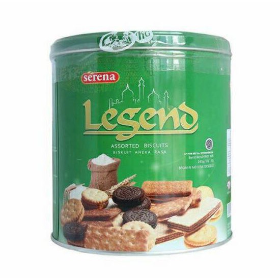 

Serena Legend Biskuit Kaleng 287 gr