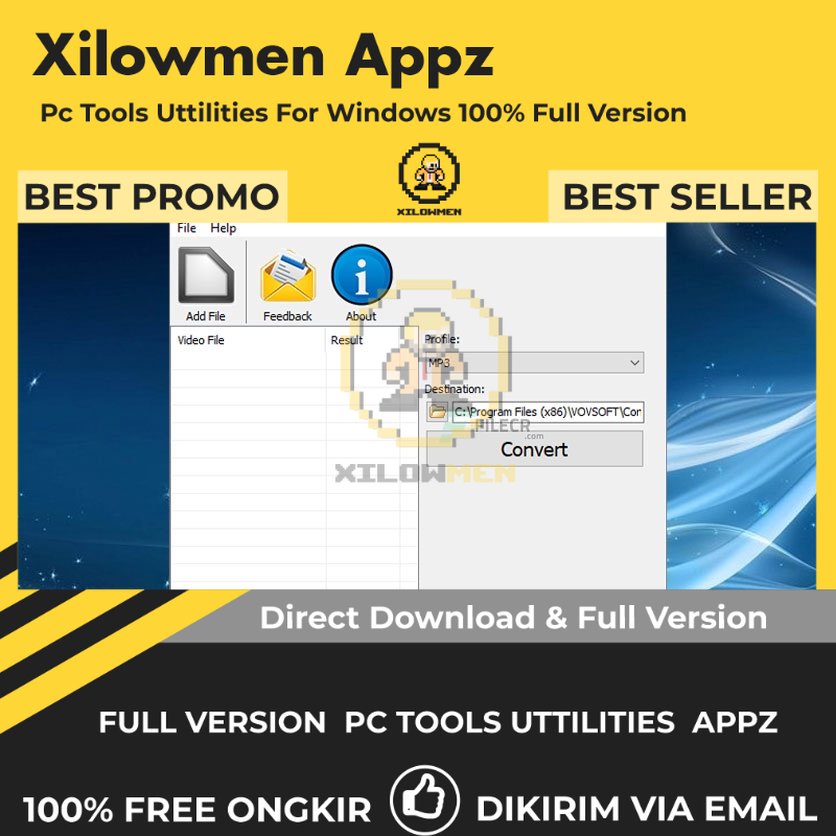 [Full Version] Vovsoft Convert Video to Audio Pro PC Tools Software Utilities Lifetime Win OS