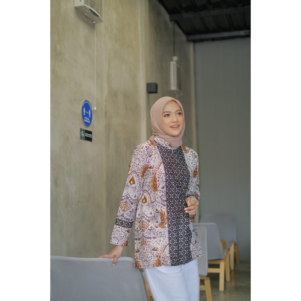 Baju Wanita Kemeja Wanita Blus Batik Wanita
