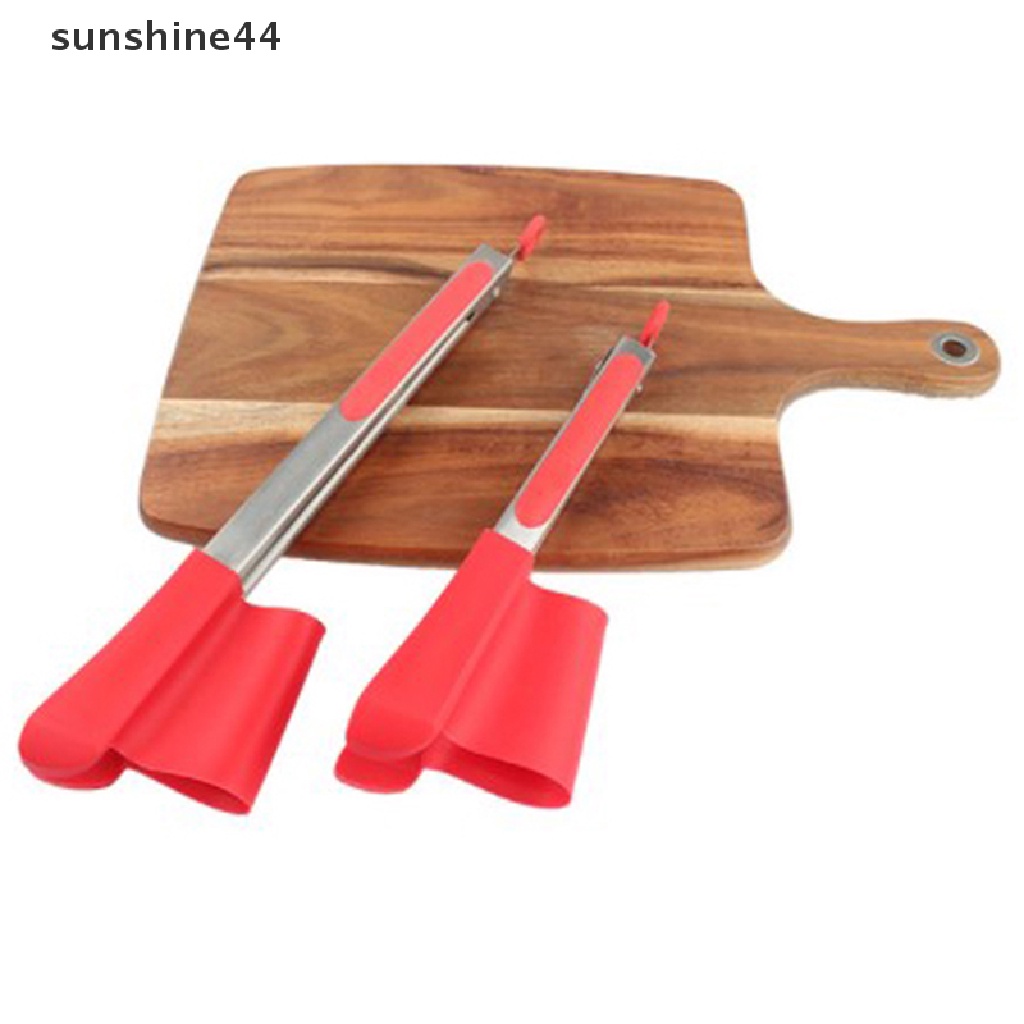 Sunshine 2in1 Smart Kitchen Spatula Dan Tongs Anti Lengket Tahan Panas Gadget Dapur ID