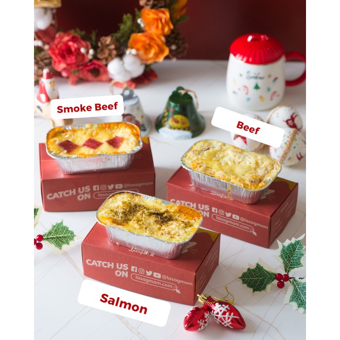 

(COD) Paket Hampers Lasagna Lasagmom - 3 medium