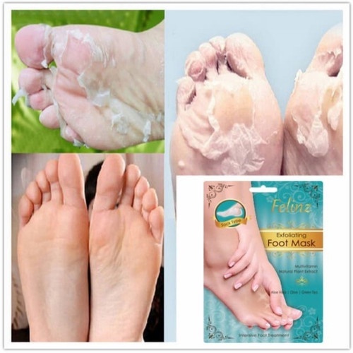 FELINZ EXFOLIATING FOOT MASK - MASKER KAKI FELINZ ORIGINAL BPOM