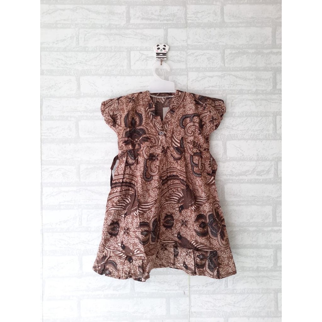 dress batik anak