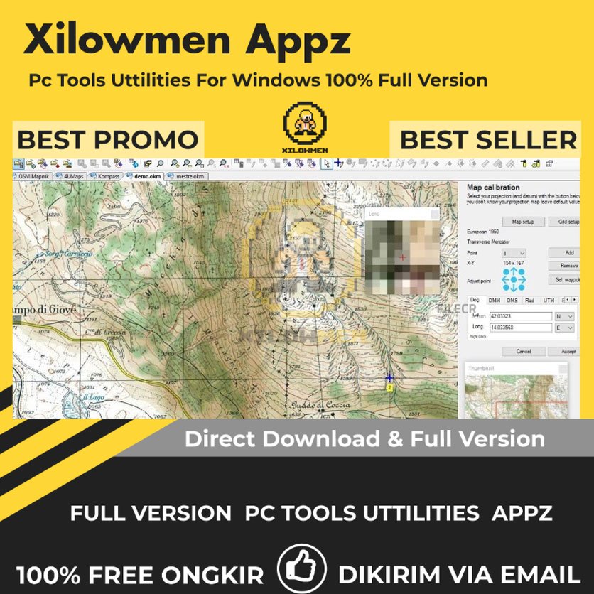 [Full Version] OkMap Desktop Pro PC Tools Software Utilities Lifetime Win OS