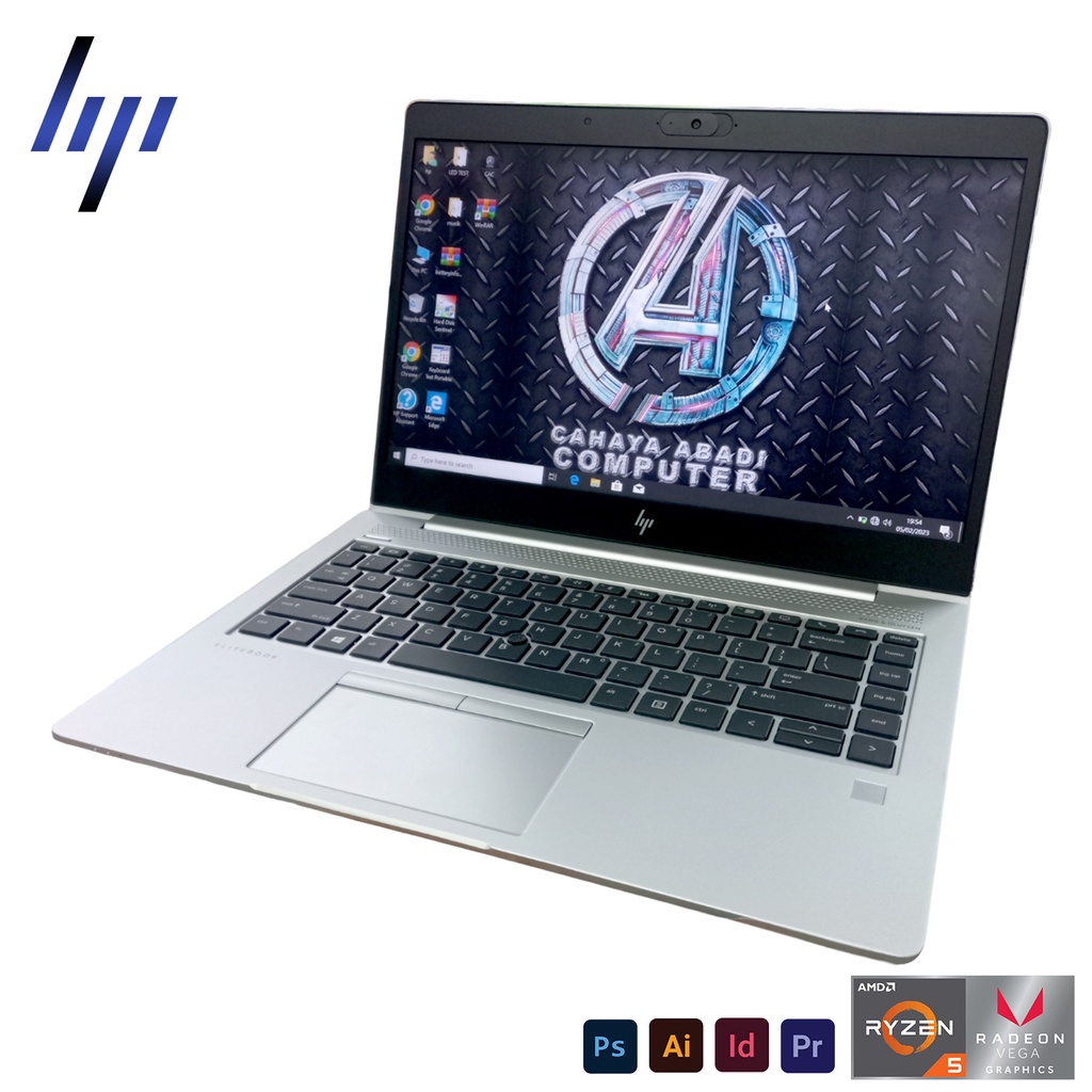 Laptop GAMING AMD Ryzen 5 HP EliteBook 745 Radeon Vega RAM 16GB SSD 1TB