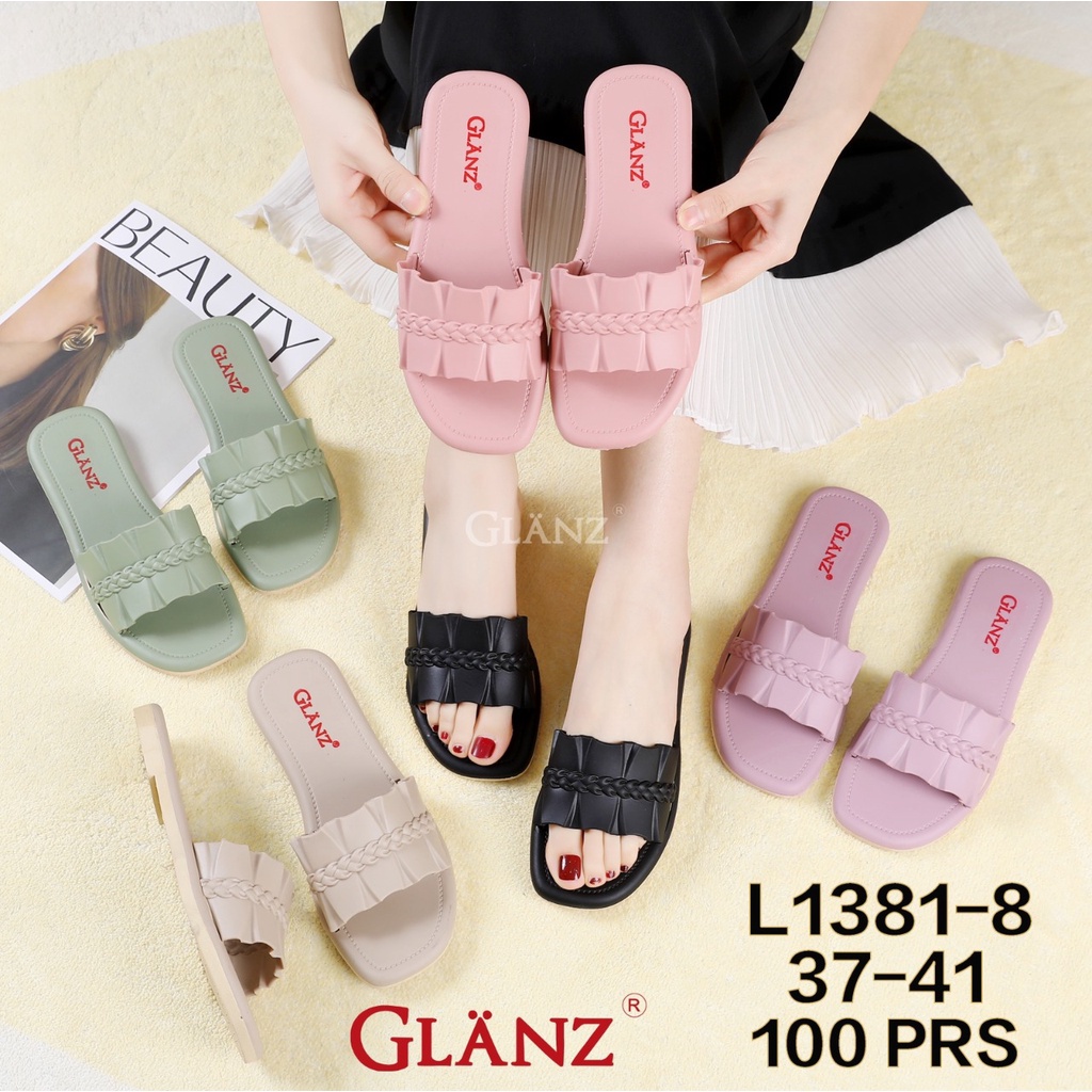 Sandal Selop Wanita Sandal Jepit Jelly Verotino Wanita Model Kepang Import