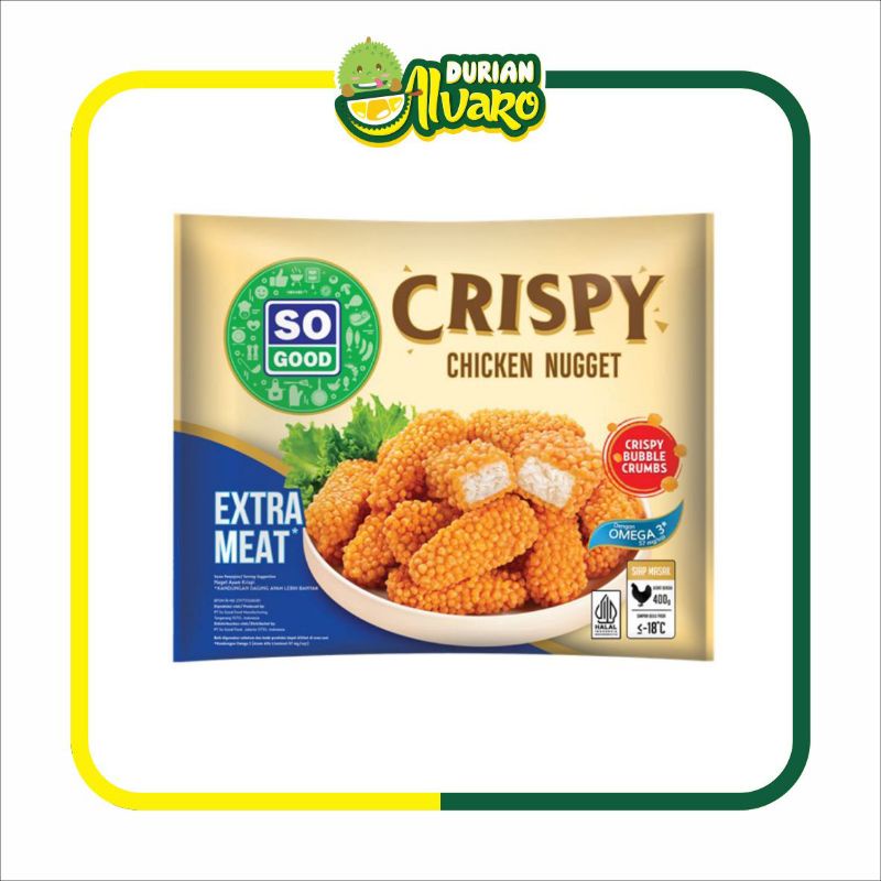 

So Good Crispy Chicken Nugget 400gr