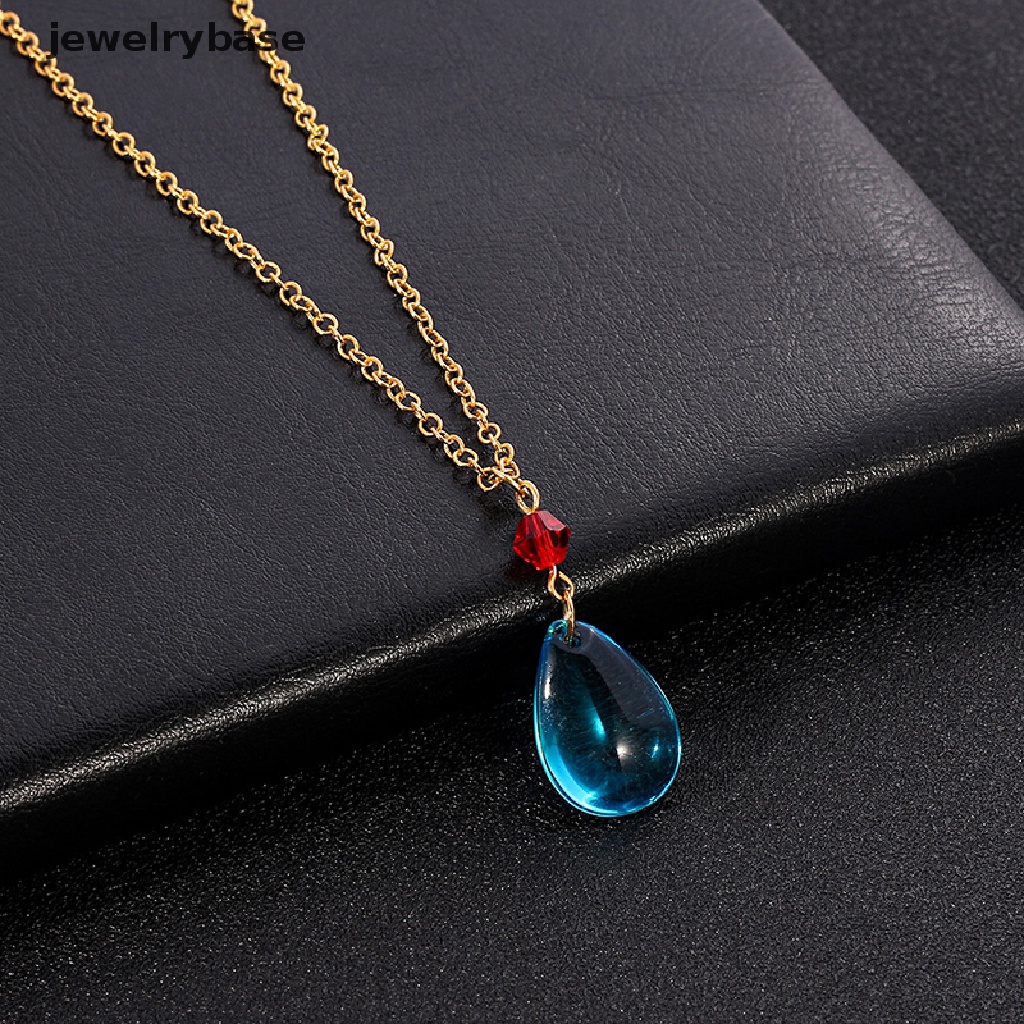 [jewelrybase] Howls Moving Castle Inspired Necklace Howl Kalung Anime Cosplay Kalung Anime Perhiasan Liontin Kalung Kristal Ornamen Butik