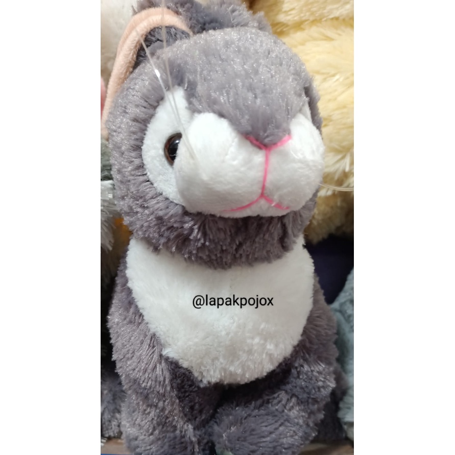 Boneka Kelinci duduk kualitas ekspor size S