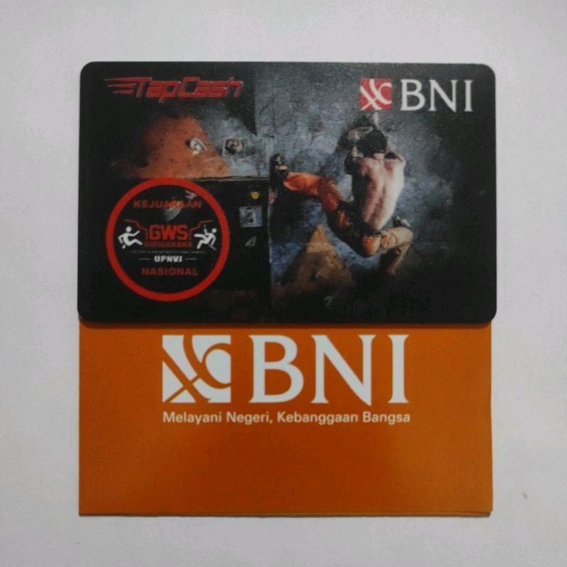 Tapcash BNI GWS GIRIGAHAN - Wall Climbing /Like eMoney eTOLL Flazz BRIZZI