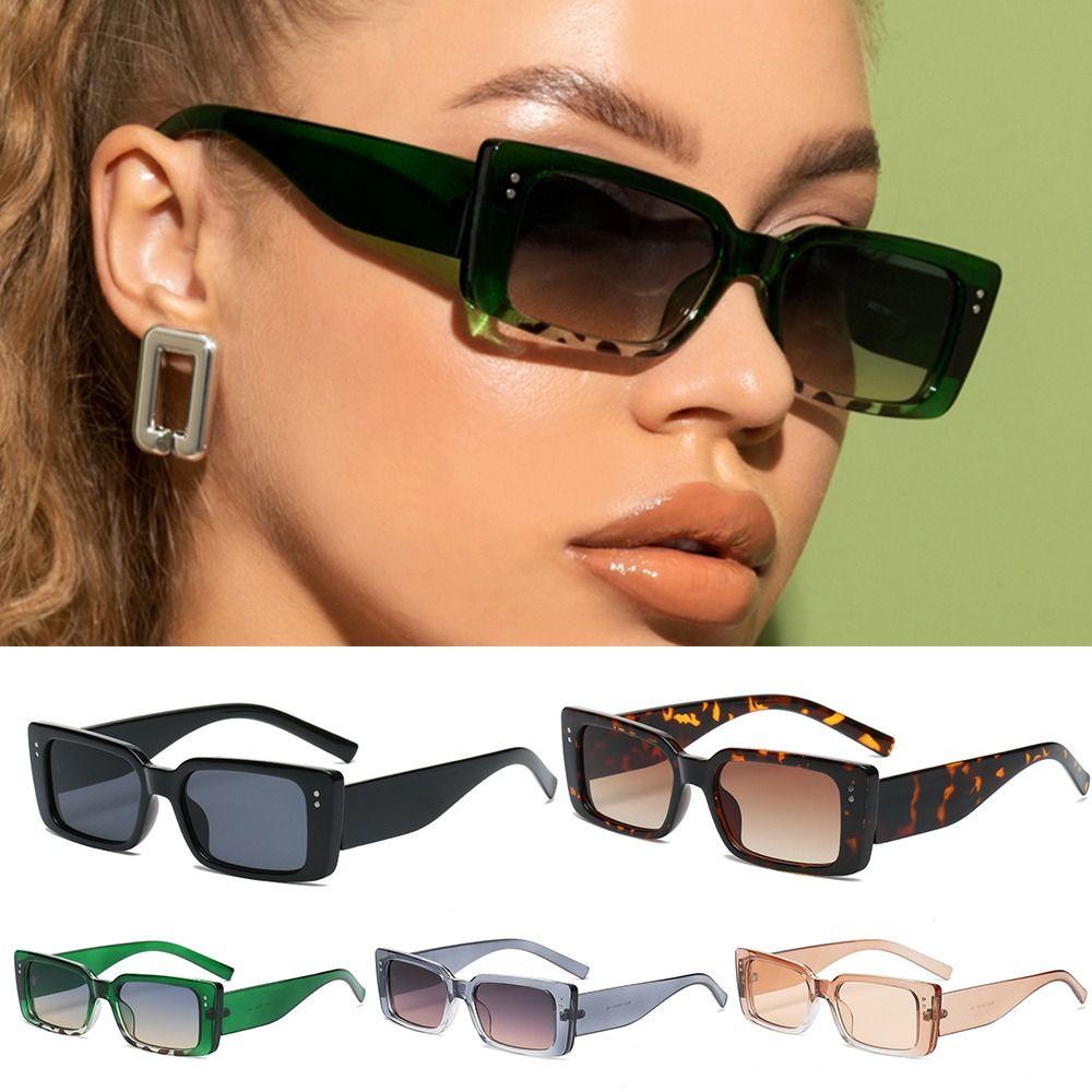 Kacamata Hitam Nanas Untuk Wanita Simple Fashion Aesthetic Bingkai Kecil Retro Shades