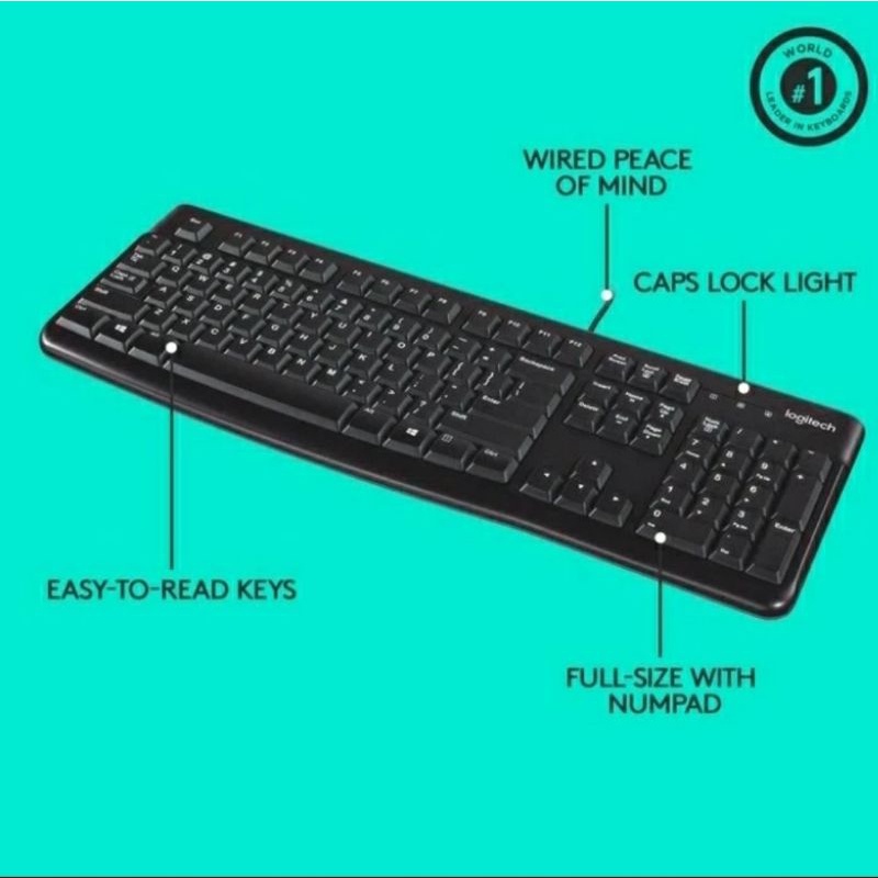 Keyboard Logitech K120 USB Original