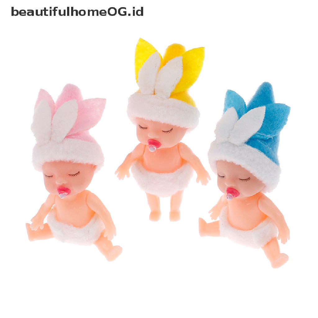 // Beautifulhomeog.id// Boneka Rumah Elf Boneka Paskah Dot Bunny Baby Elf Doll Mainan Boneka Kaki Lengan Bergerak **