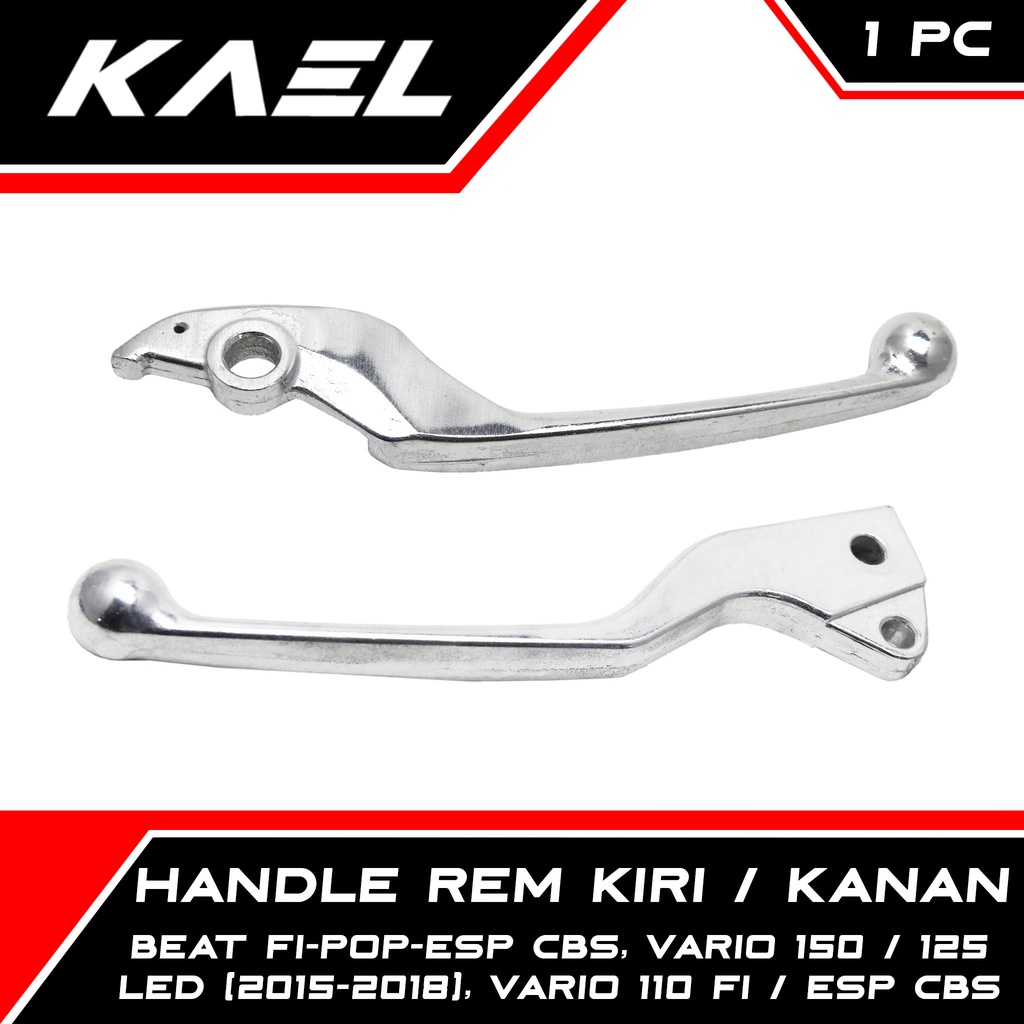 Handle Rem Kiri / Kanan Honda Vario 125-150 New LED 2015-2018 CBS &amp; Vario 110 F1 eSP New 2014 &amp; Beat FI eSP Pop CBS Handel Hendel Hendle Brake Lever