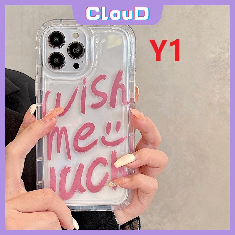 Case Untuk Xiaomi Redmi 10 A1 10A 9T 9A 9C NFC Redmi Note9 Note 11 11s 10 9 10s Note11 Note10s Note10 Huruf Alfabet Sederhana Bening Lembut Tpu Shockproof Airbag Pasangan Smiley Case