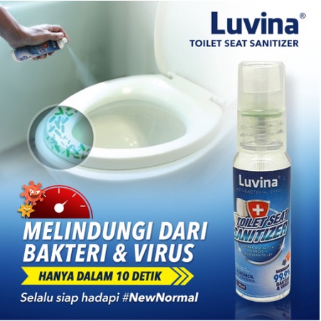 Luvina Toilet Seat Sanitizer Pembersih Kuman Bakteri 5 Liter