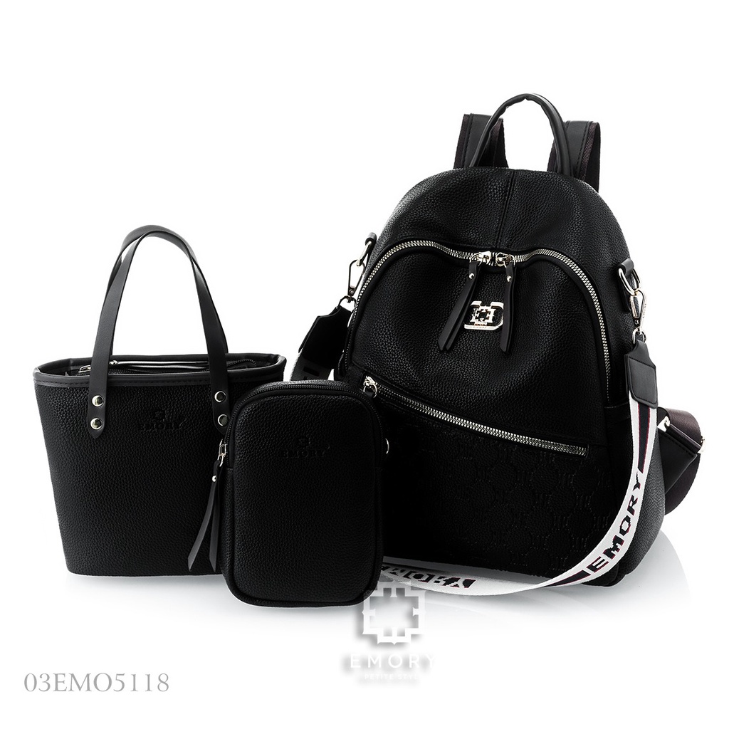 TAS RANSEL WANITA EMORYSTYLE   Marvinne      03EMO 5118 3in1 MB