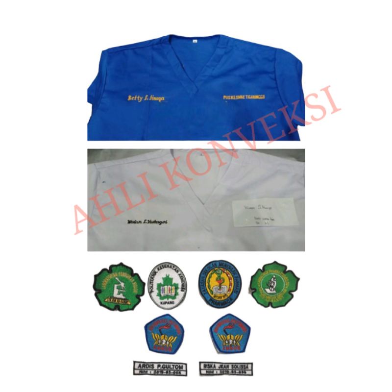 Bordir Nama Dan Logo /Bordir Nama