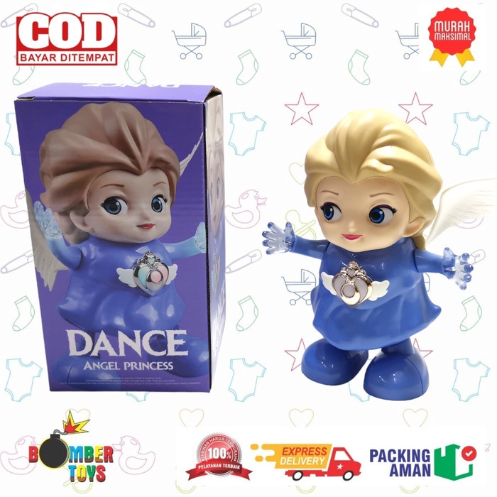 MAINAN ANAK DANCE ANGEL PRINCES PUTRI GOYANG SERU ELSA SNOW GIRL